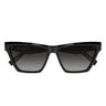 Saint Laurent Okulary Przeciwsłoneczne SL M103 001 Czarny Szary Gradient Damskie