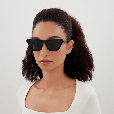 Saint Laurent Okulary Przeciwsłoneczne SL M103 005 Czarny/Czarny Damskie 4