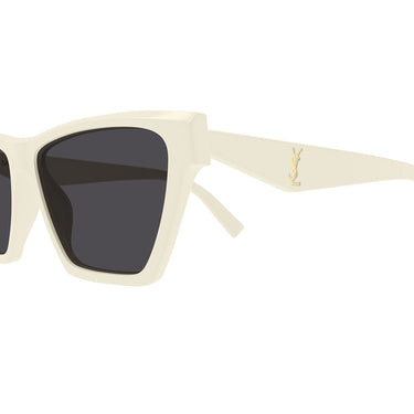 Saint Laurent Okulary Przeciwsłoneczne SL M103 007 Kość Słoniowa/Czarny Damskie