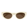 Saint Laurent Occhiali da Sole SL M115 004 Avorio/Marrone Donna