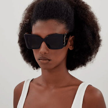 Saint Laurent Lunettes de Soleil SL M119 BLAZE 003 Marron/Noir Femme 1