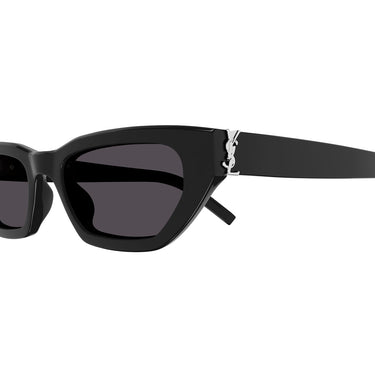 Saint Laurent Okulary Przeciwsłoneczne SL M126 001 Czarny/Szary Unisex 2