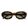 Saint Laurent Gafas de Sol SL M136 002 Havana-Verde Mujer