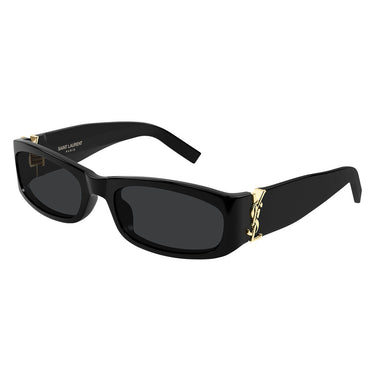 Saint Laurent Occhiali da Sole SL M152 001 Nero/Nero Unisex 2