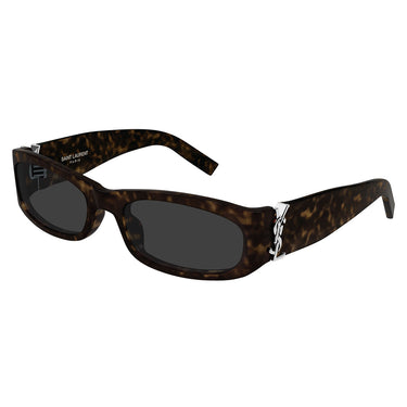 Saint Laurent Occhiali da Sole SL M152 002 Marrone/Grigio Unisex 2