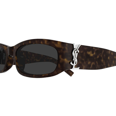 Saint Laurent Occhiali da Sole SL M152 002 Marrone/Grigio Unisex 3