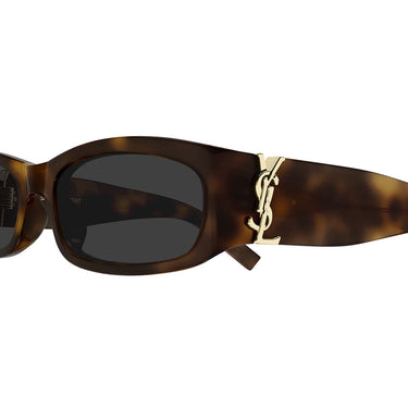 Saint Laurent Occhiali da Sole SL M152 003 Marrone/Grigio Scuro Unisex 2