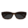 Saint Laurent Gafas de Sol SL M153 002 Marrón Oscuro/Gris Mujer