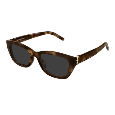 Saint Laurent Occhiali da Sole SL M153 003 Marrone Grigio Donna 2 