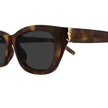 Saint Laurent Occhiali da Sole SL M153 003 Marrone Grigio Donna 3