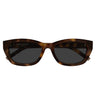 Saint Laurent Occhiali da Sole SL M153 003 Marrone Grigio Donna 