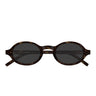 Saint Laurent Occhiali da Sole SL M161/K 002 Marrone/Grigio Unisex