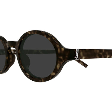 Saint Laurent Occhiali da Sole SL M161/K 002 Marrone/Grigio Unisex 2