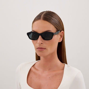 Saint Laurent Occhiali da Sole SL M172 001 Nero Nero Donna 4