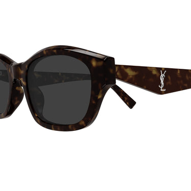 Saint Laurent Occhiali da Sole SL M172 002 Marrone Grigio Scuro Donna 3