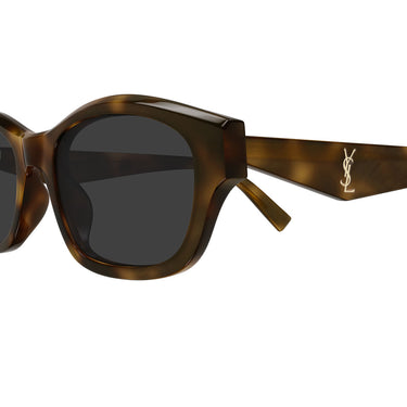 Saint Laurent Occhiali da Sole SL M172 003 Marrone Grigio Donna 3