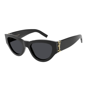 Saint Laurent Lunettes de Soleil SL M94 001 Noir/Gris Femme 1