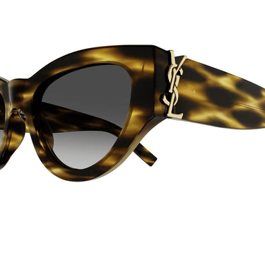 Saint Laurent Occhiali da Sole SL M94 005 Marrone Grigio Donna 3