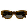 Saint Laurent Occhiali da Sole SL M94 011 Marrone Marrone Scuro Donna 