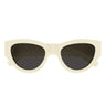 Saint Laurent Occhiali da Sole SL M94 012 Avorio Nero Donna 