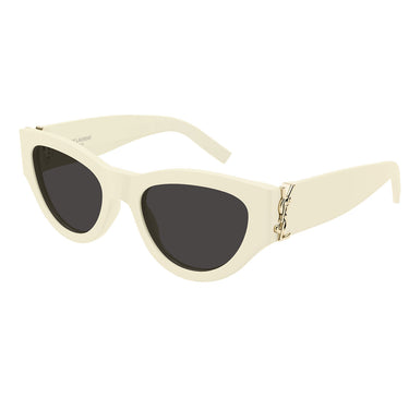 Saint Laurent Occhiali da Sole SL M94 012 Avorio Nero Donna 2