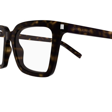 Saint Laurent Occhiali da Vista SL 167 002 Marrone Trasparente Donna 3