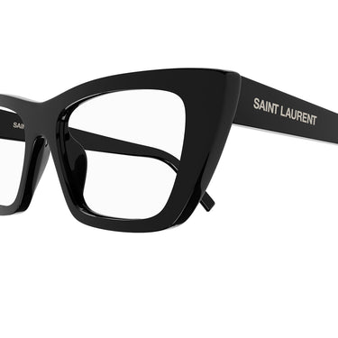 Saint Laurent Occhiali da Vista SL 276 MICA OPT 003 Nero Trasparente Donna 3