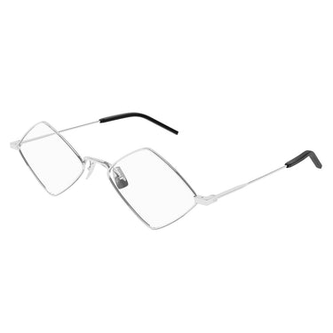 Saint Laurent Eyeglasses SL 302 LISA OPT 002 New Wave Silver/Transparent Unisex 2