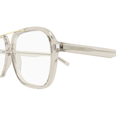 Saint Laurent Occhiali da Vista SL 545 OPT 003 Beige/Trasparente Donna 2