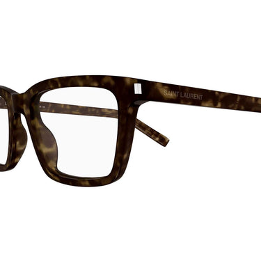 Saint Laurent Occhiali da Vista SL 842 002 Marrone/Trasparente Unisex 3