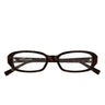 Saint Laurent Occhiali da Vista SL 872 ERIN OPT 002 Marrone Scuro/Trasparente Donna
