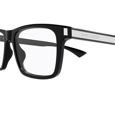 Saint Laurent Occhiali da Vista SL 882 006 Nero Crystal Trasparente Uomo 3