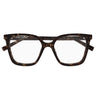 Saint Laurent Occhiali da Vista SL 910 002 Marrone Trasparente Donna 