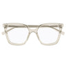 Saint Laurent Occhiali da Vista SL 910 004 Beige Trasparente Donna