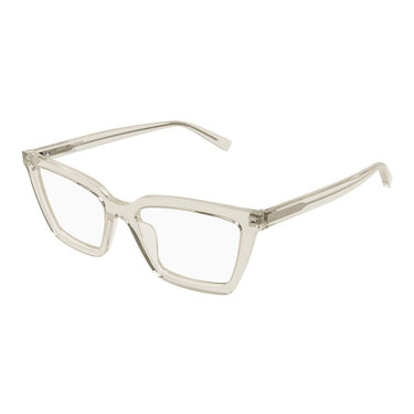 Saint Laurent Occhiali da Vista SL 912 004 Beige/Trasparente Donna 2