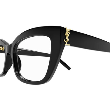Saint Laurent Occhiali da Vista SL M117 001 Nero/Trasparente Donna 3