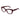 Saint Laurent Occhiali da Vista SL M117 010 Burgundy/Trasparente Donna 3