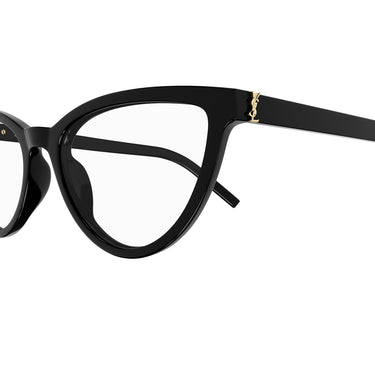 Saint Laurent Eyeglasses SL M138 001 Black/Transparent Women 3