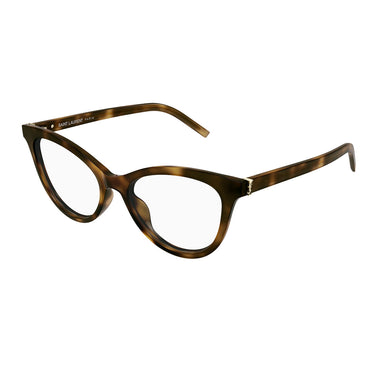 Saint Laurent Occhiali da Vista SL M164 003 Marrone Trasparente Donna 2