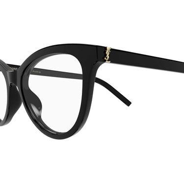 Saint Laurent Occhiali da Vista SL M164 007 Nero/Trasparente Donna 2