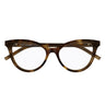 Saint Laurent Occhiali da Vista SL M164 009 Marrone Trasparente Donna 