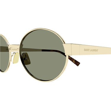 Saint Laurent Okulary Przeciwsłoneczne SL 692 003 Złoto/Zielony Unisex 3