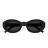 Saint Laurent Sonnenbrille SL M136 001 Schwarz/Schwarz Damen