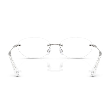 Swarovski Occhiali da Vista SK1040 4001 Argento/Trasparente Donna