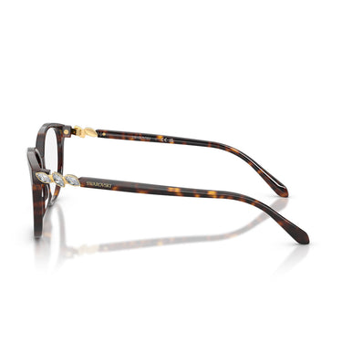Swarovski Occhiali da Vista SK2070 1002 Marrone/Trasparente Donna