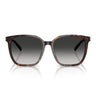 Tiffany & Co. Sonnenbrille TF4244D 80153C Havana/Grau Verlauf Damen