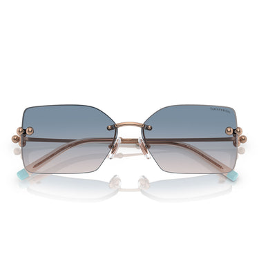 Tiffany & Co. Occhiali da Sole TF3088 610516 Rubedo/Marrone Sfumato Blu Unisex 4