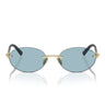 Tiffany & Co. Sunglasses TF3104D 602180 Pale Gold/Blue Women