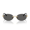 Tiffany & Co. Sunglasses TF3104D 6216S4 Pale Gold Dark Gray Women