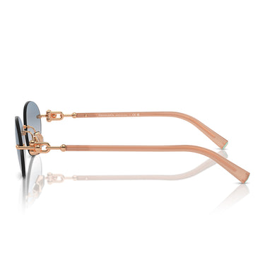 Tiffany & Co. Sunglasses TF3104D 621716 Rose Gold Light Brown Gradient Blue Women 3